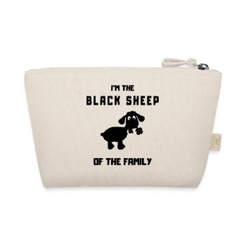 Black sheep of the family - black sheep - Organic Pouch - nature - Back