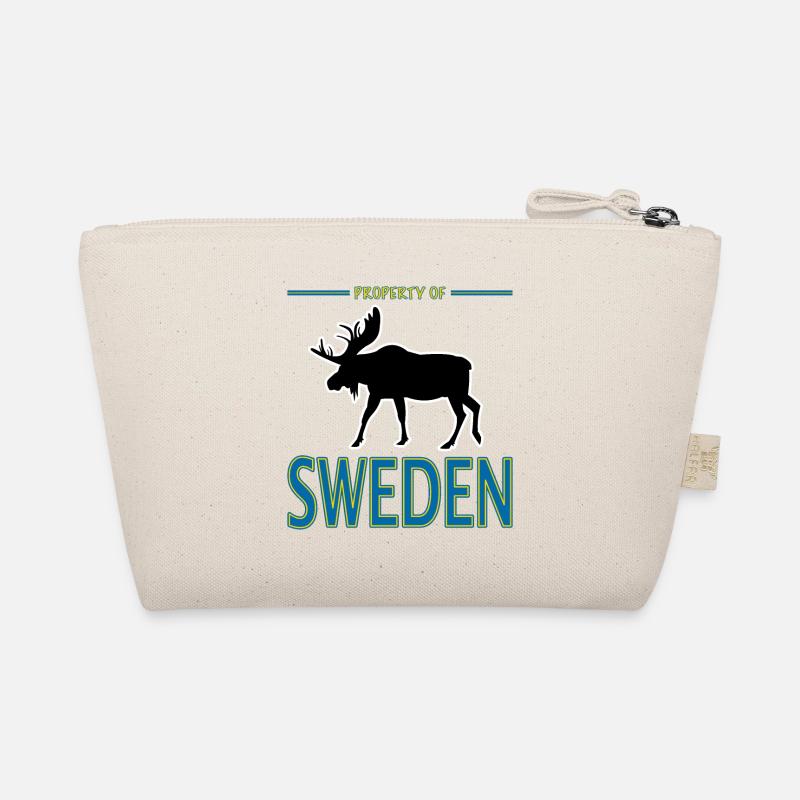 Propriété de Suède Suède Drapeau Moose Trousse biologique