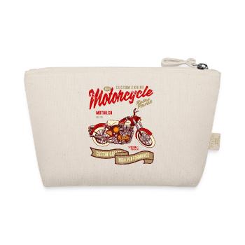 RÉTRO POWER MOTO CAFERACER BIKER RIDER MOTIF - Trousse biologique - nature - Dos