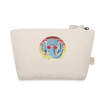 Elefant Afrika - Bio-Täschchen - Natur - Hinten