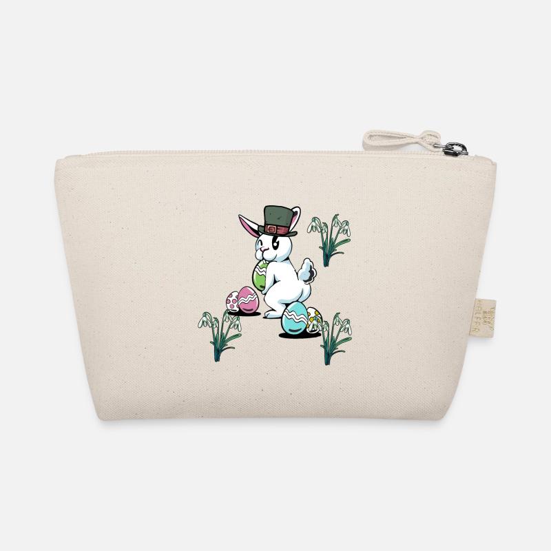 Easter eggs Easter festival Easter bunny rabbit child Organic Pouch