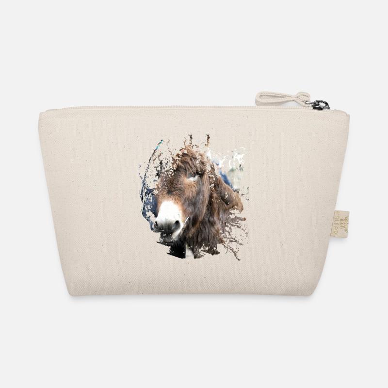 The donkey with the shaggy coat Organic Pouch