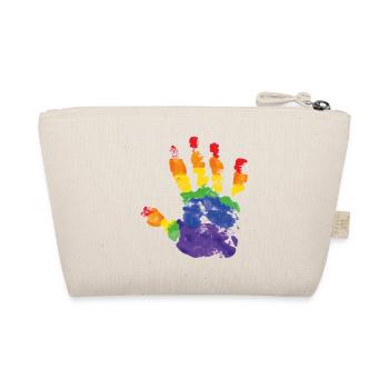 L’amour pour tous ! Le monde est coloré ! Cadeau LGBT - Trousse biologique - nature - Dos