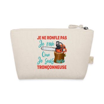 Bûcheron je ne ronfle pas je rêve Tronçonneuse - Trousse biologique - nature - Dos