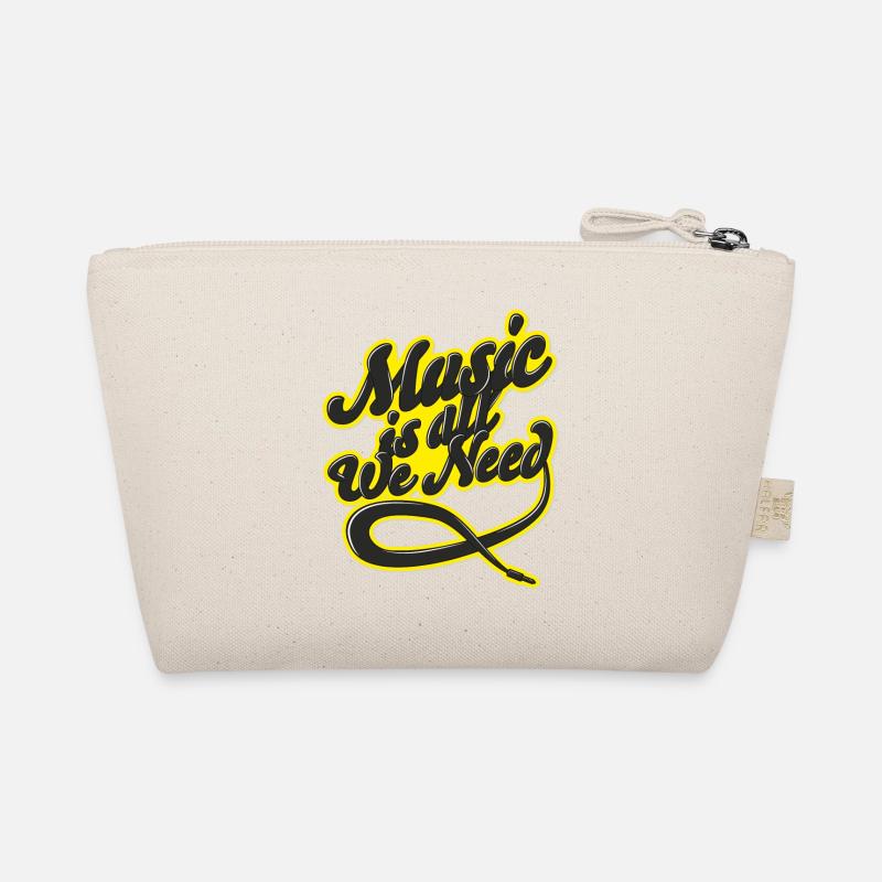 Music Is All We Need - Organic Pouch - nature
