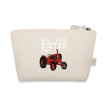 Sœur tracteur fermier cadeau frère frère - Trousse biologique - nature - Dos