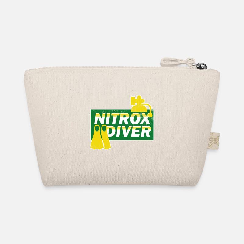 Diving Nitrox Diver Diving Vacation Gift Organic Pouch