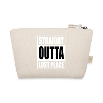 Straight Outta Lost Place - Bio-Täschchen - Natur - Hinten