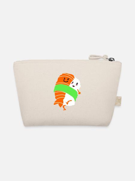 Sushi Go Reis Japan Tokio Miso Nigiri Maki Udon - Bio-Täschchen - Natur - Hinten