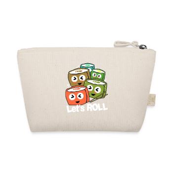 Sushi Go Reis Japan Tokio Miso Nigiri Maki Udon - Bio-Täschchen - Natur - Hinten