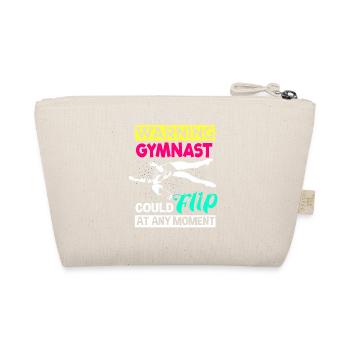 Gymnastik Handstand Turnen Kunstturnen Geschenk - Bio-Täschchen - Natur - Hinten