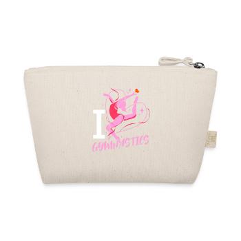 Gymnastik Handstand Turnen Kunstturnen Geschenk - Bio-Täschchen - Natur - Hinten