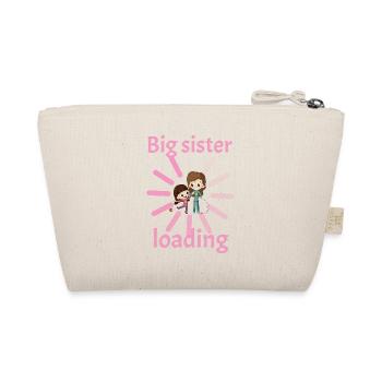 Big sister invites loading Childbirth Pregnant - Organic Pouch - nature - Back