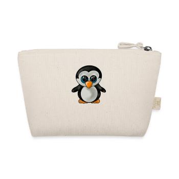 Pinguin baby - Bio-Täschchen - Natur - Hinten