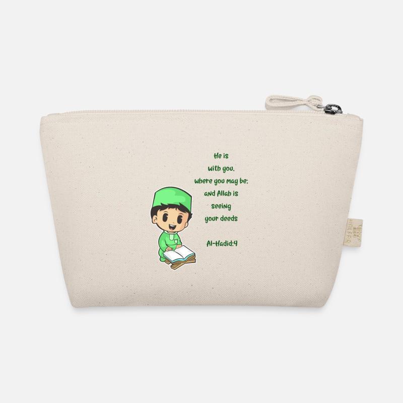 Koran Sure Vers Allah Gott Islam Moslem Geschenk Bio-Täschchen