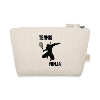 Tennis Ninja - Organic Pouch - nature - Back