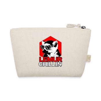 Lemur - Bio-Täschchen - Natur - Hinten