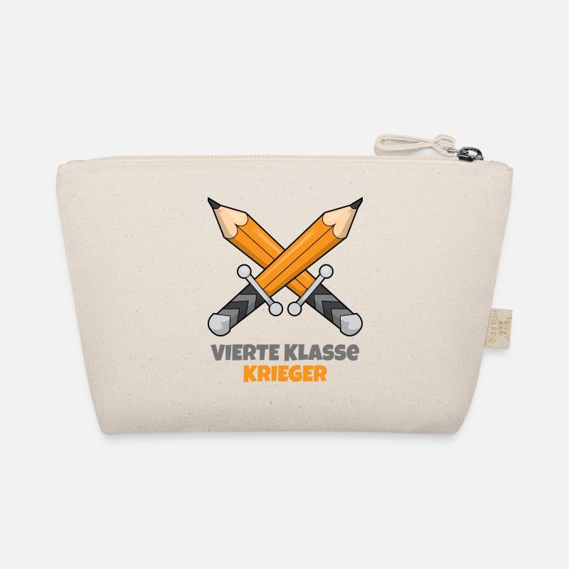 Vierte Klasse Grundschule Krieger Geschenk Bio-Täschchen