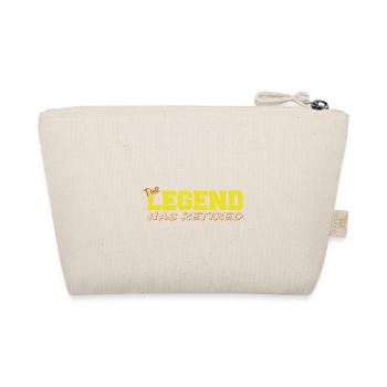 Retired pensioner - pensioner at the retired - Organic Pouch - nature - Back