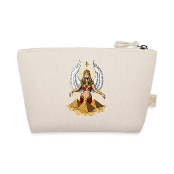 Egyptian Goddess Isis Queen Ankh Mythology - Organic Pouch - nature - Back