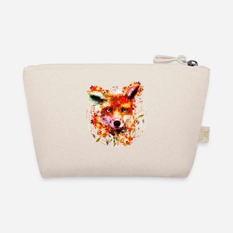 Watercolor Fox Organic Pouch