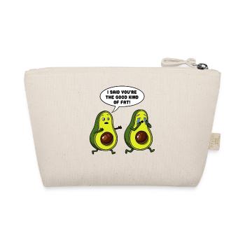 Avocado The Good Kind Of Fat Vegan - Organic Pouch - nature - Back