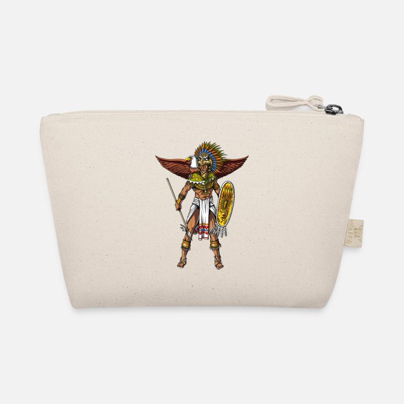 Aztec Eagle Warrior Native Mexican Indian Bio-Täschchen