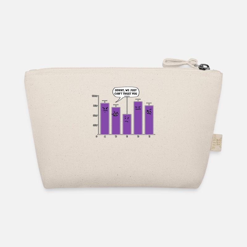 Data Analysis Science Geek We Cant Trust You Nerd Organic Pouch
