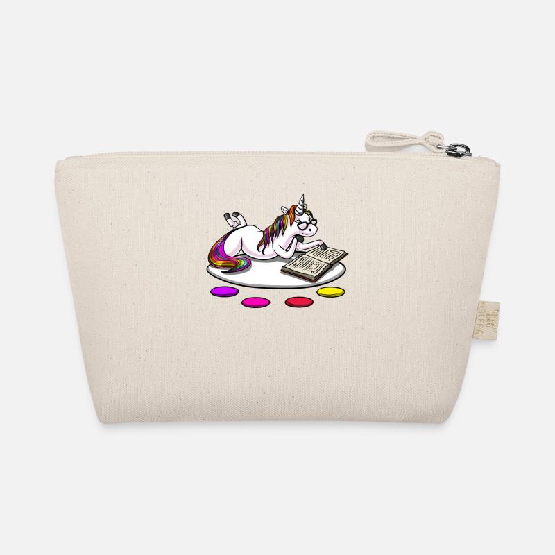 Magisches Einhorn Buch lesen Nerd Bio-Täschchen