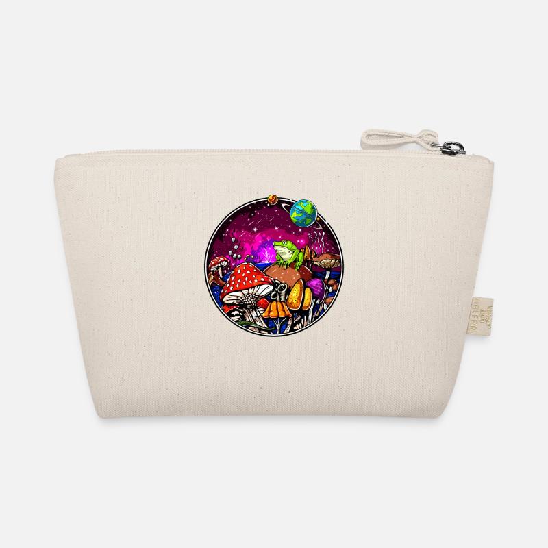 Psychedelic Magic Mushrooms Hallucinogenic Frog Organic Pouch