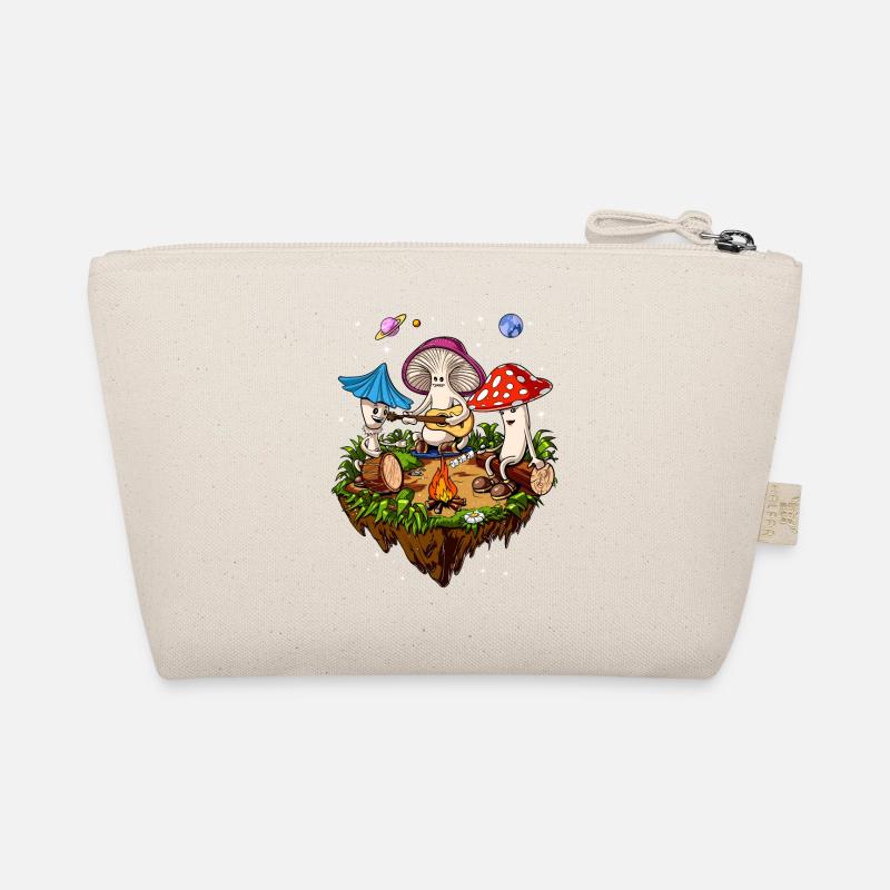 Hippie Magic Mushrooms Psilocybin Psychedelic Trip Bio-Täschchen