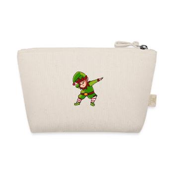 Elfe de Noël tamponnant cadeau enfant gnome - Trousse biologique - nature - Dos