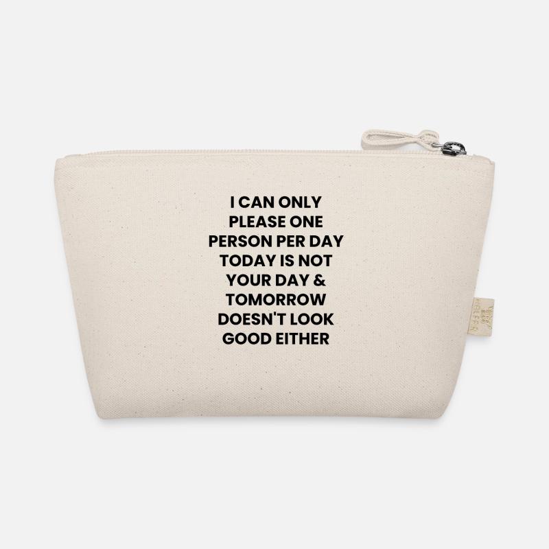 Lustige Sprüche Arrogant Sarkasmus Geschenkidee Bio-Täschchen