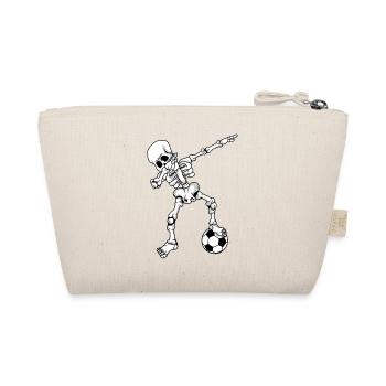 Tampon cadeau de ballon de football Halloween squelette - Trousse biologique - nature - Dos