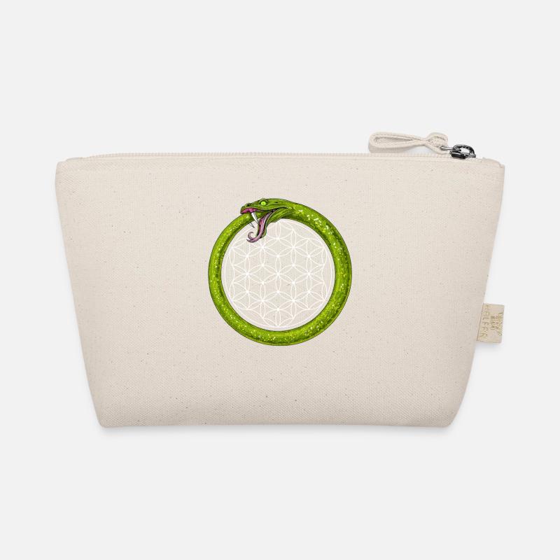 Fleur de vie Ouroboros Serpent Trousse biologique