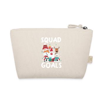 Christmas Squad Goals - Organic Pouch - nature - Back