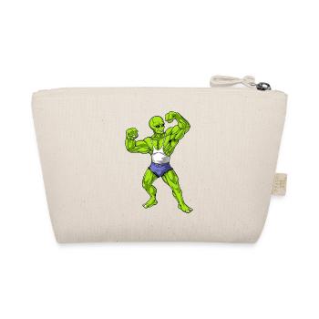 Alien Fitness Bodybuilding - Organic Pouch - nature - Back