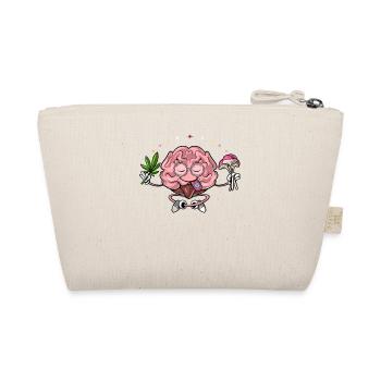 Brain Psychedelic Trip - Organic Pouch - nature - Back