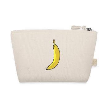 Banane Bananen Obst Frucht Früchte Vitamine lecker - Bio-Täschchen - Natur - Hinten