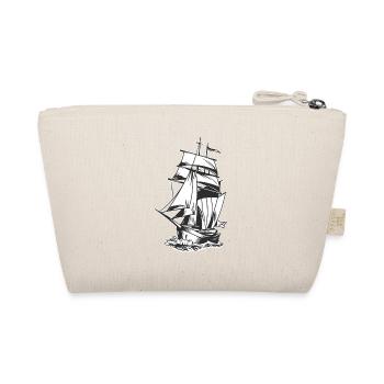 Sailing ship Sailing Ship - Organic Pouch - nature - Back