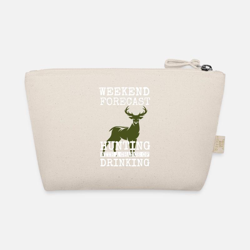 Jagen Jäger Förster Hirsch Geschenk Geschenkidee Bio-Täschchen