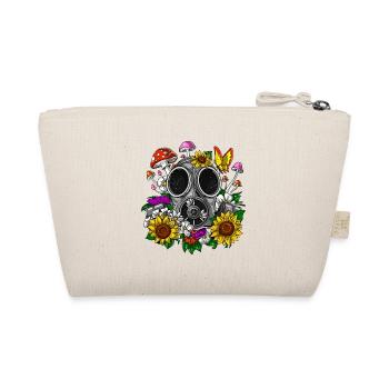 Masque à gaz floral hippie - Trousse biologique - nature - Dos