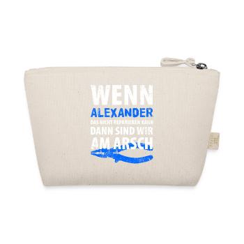 Heimwerker Alexander - Bio-Täschchen - Natur - Hinten