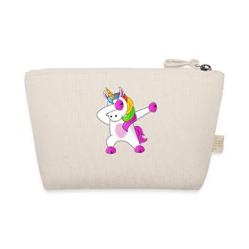 Unicorn dabbing unicorn - Organic Pouch - nature - Back