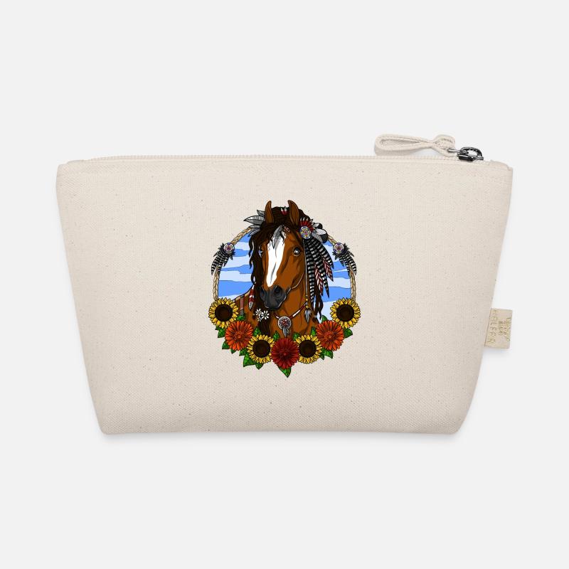 Pferd Hippie Bio-Täschchen