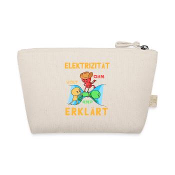 Elektrizität Erklärt - Elektriker - Bio-Täschchen - Natur - Hinten