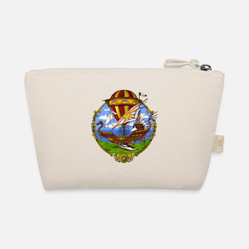 Steampunk Luftballon Bio-Täschchen