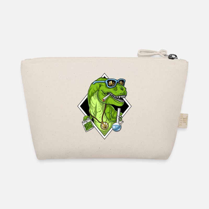 T Rex Dinosaurier Unkraut Bio-Täschchen