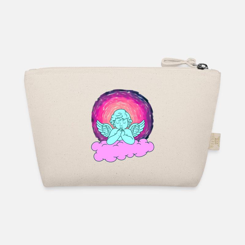 Engel Himmlisch Wolke Himmel Jenseits Schutzengel Bio-Täschchen