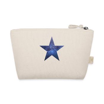 Starry Sky Blue - Organic Pouch - nature - Back
